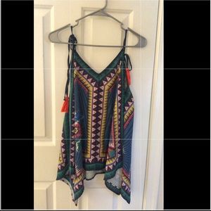 Patterned tank top from Flying Tomato- S